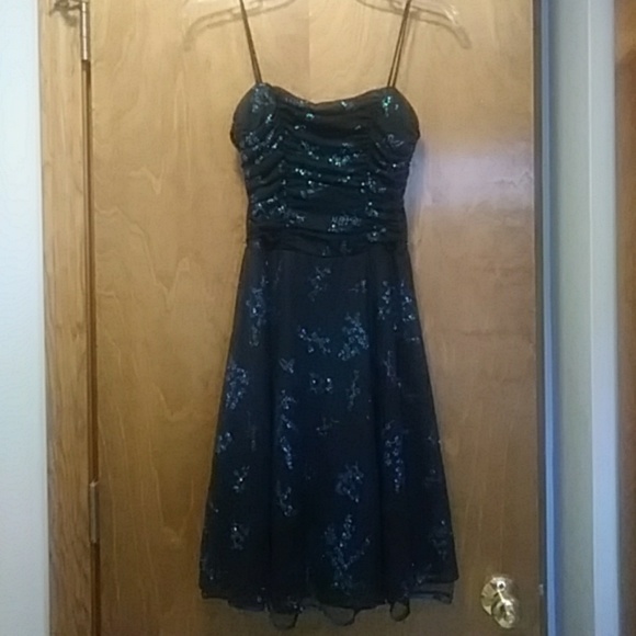 Blue Sparkle Dress - Picture 1 of 1